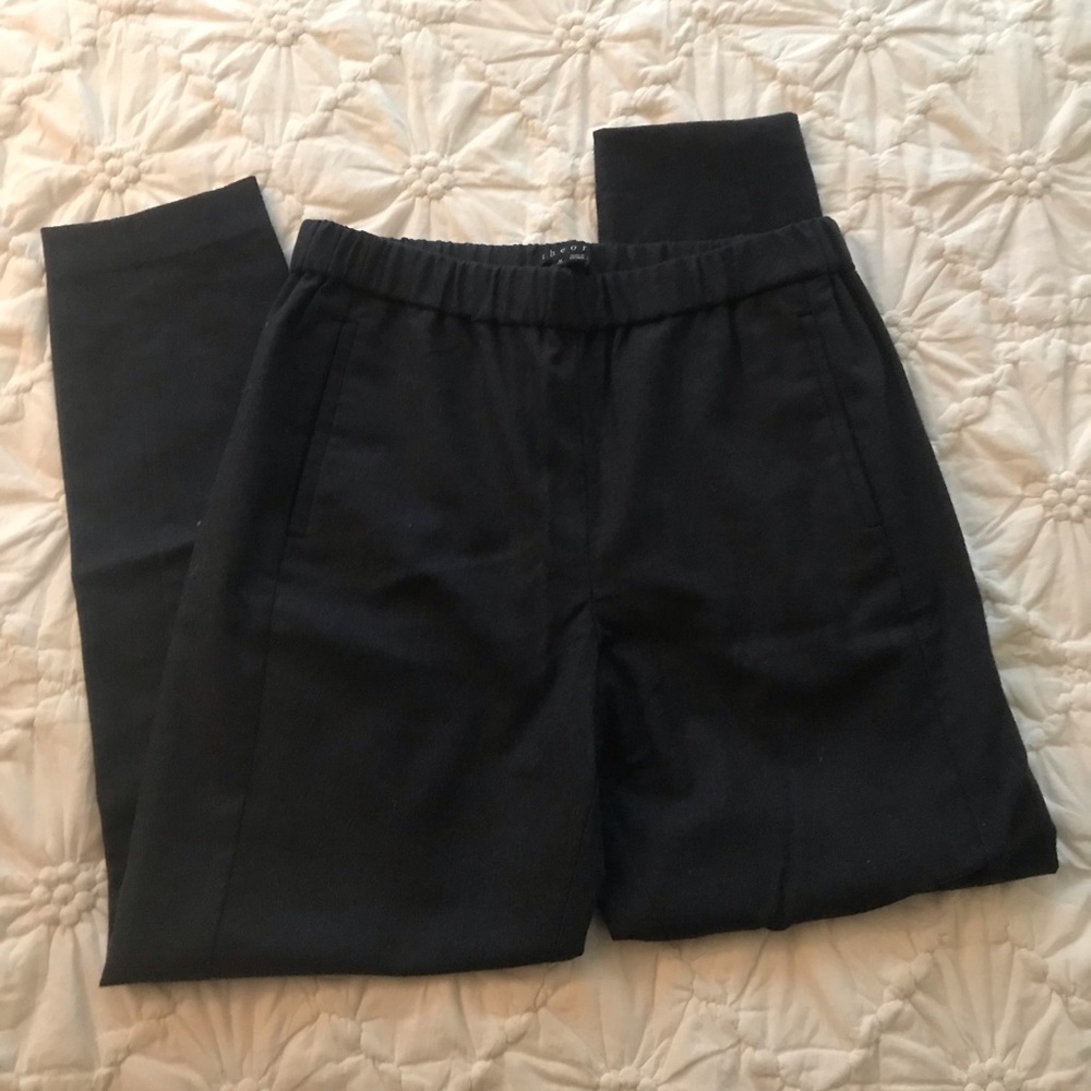 Woolen theory pants